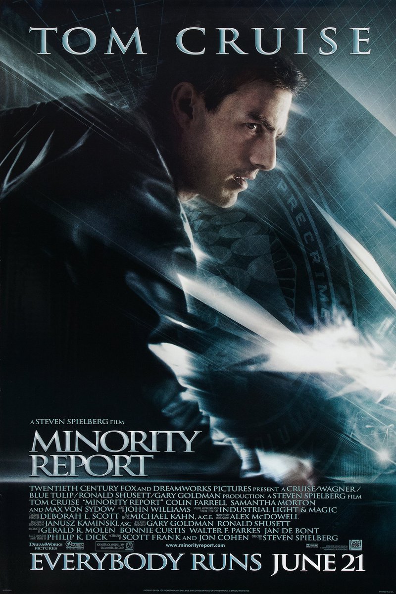Minority Report (2002) หน่วยสกัดอาชญากรรมล่าอนาคต - ดูหนังออนไลน