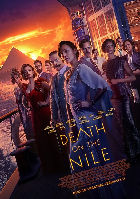 Death on the Nile ฆาตกรรมบนลำน้ำไนล์ (2022) - ดูหนังออนไลน